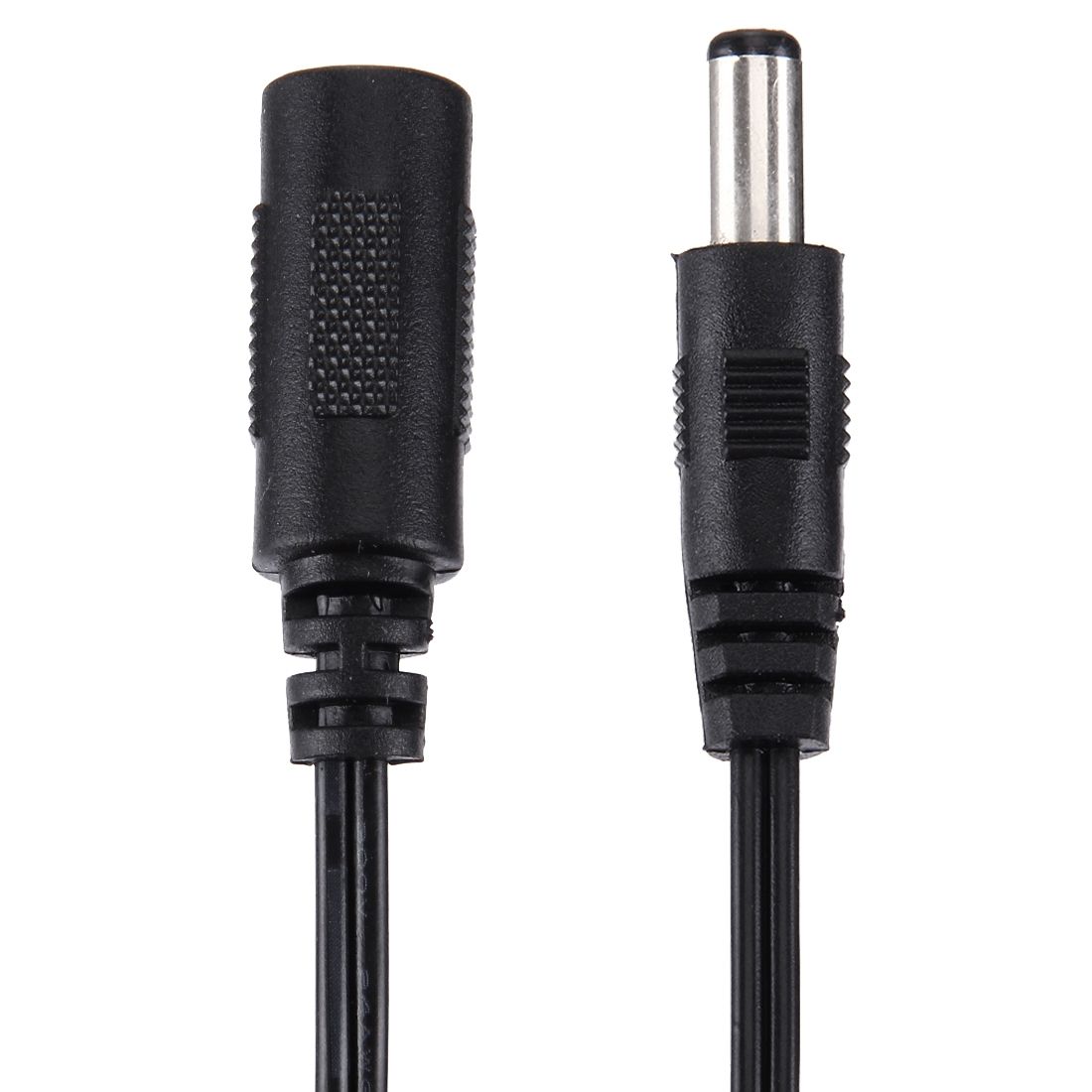 5.5 X 2.1mm DC Female To 5.5 X 2.5mm DC Male Power Connector Cable For Laptop Adapter, Length: 15cm(Black)