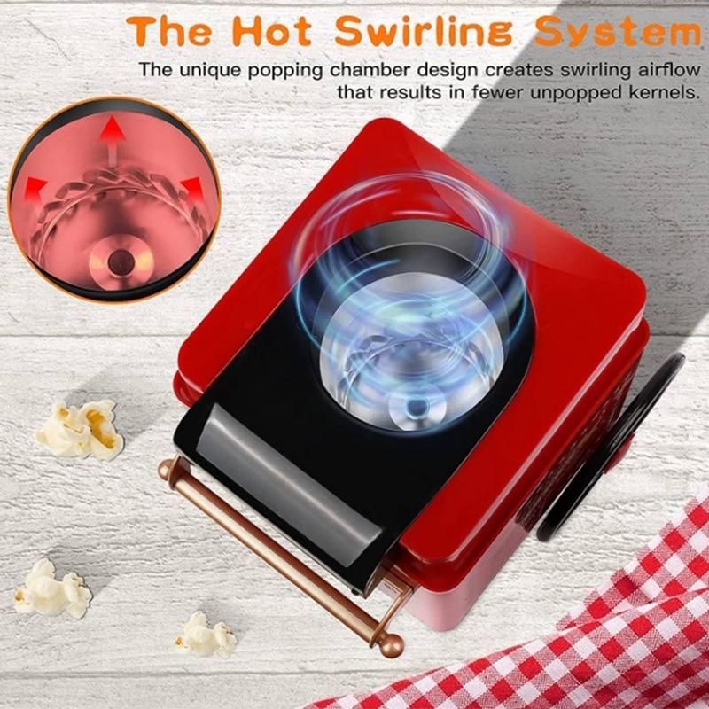 Vintage Electric Popcorn Maker Quick DIY Snack For Home
