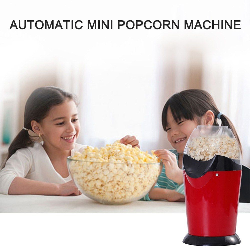 Automatic Mini Popcorn Machine Household Healthy Hot Air