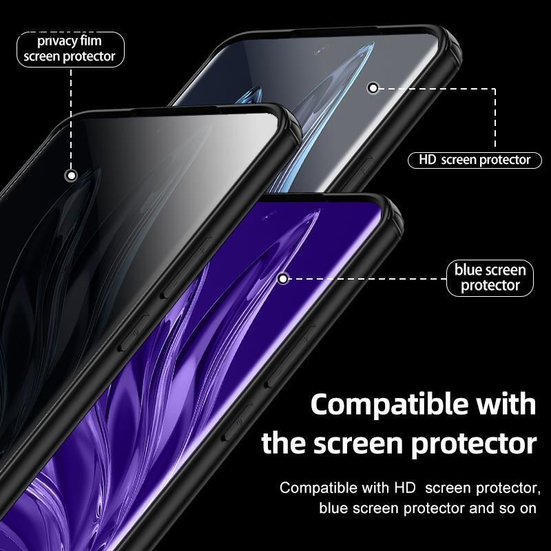 For Huawei Honor 90 Magsafe Magnetic Matte PC Phone Case For Honor 90 Pro Wireless Charging Adsorption Back Cover