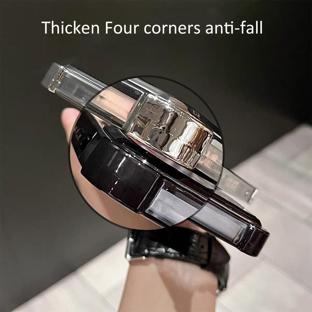 Luxury wireless charge for MagSafe shockproof phone case for iPhone 14 13 12 11 pro Max 15pro transparent magnetic bumper cover
