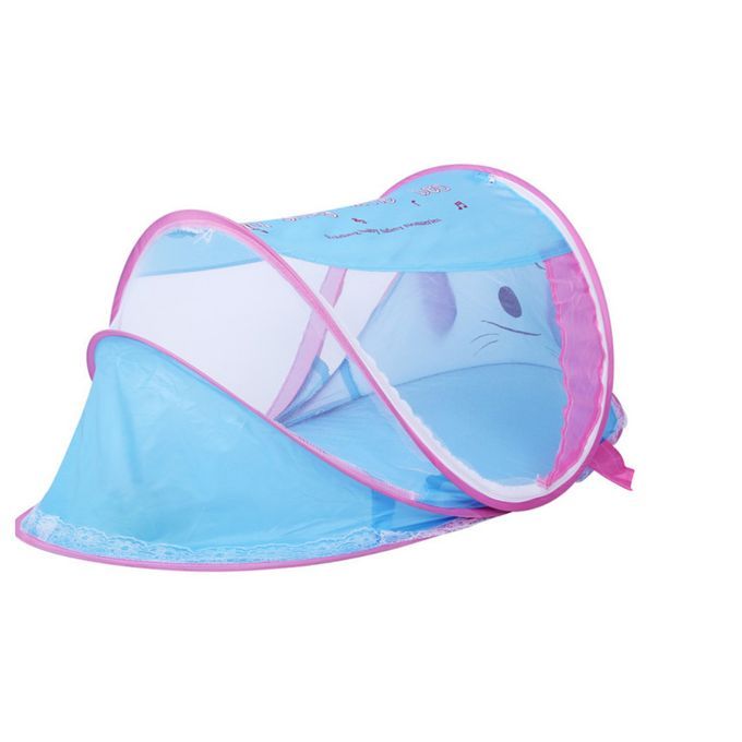Summer Music Bag Folding Mesh Insect Bed Mongolian Yurt Folded Mosquito Net