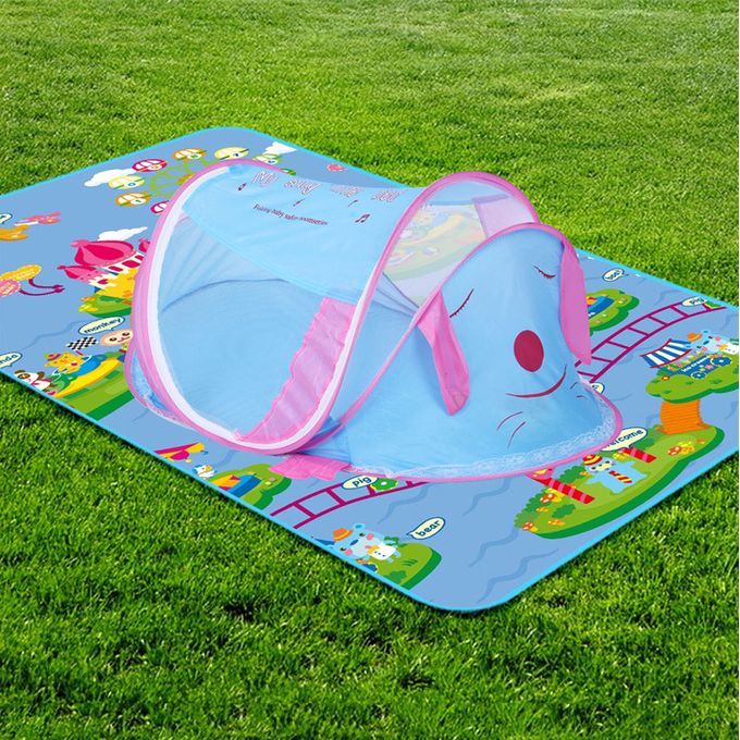 Summer Music Bag Folding Mesh Insect Bed Mongolian Yurt Folded Mosquito Net