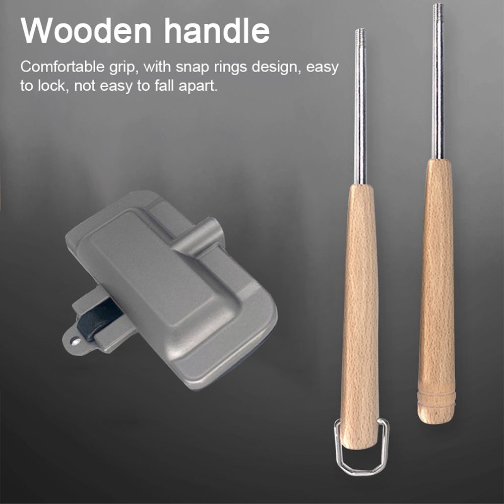 Camping Sandwich Baking Pan Double-Sided Sandwich Maker