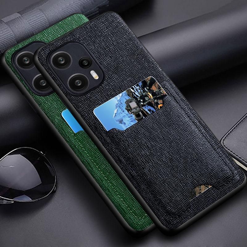 Card slot bag holder case for Xiaomi Redmi Note 12 12S 4G Pro Plus turbo 5G PU leather luxury cover for Redmi Note 12 Pro case