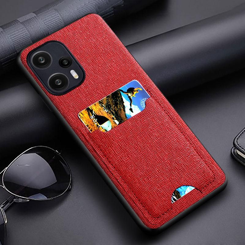Card slot bag holder case for Xiaomi Redmi Note 12 12S 4G Pro Plus turbo 5G PU leather luxury cover for Redmi Note 12 Pro case