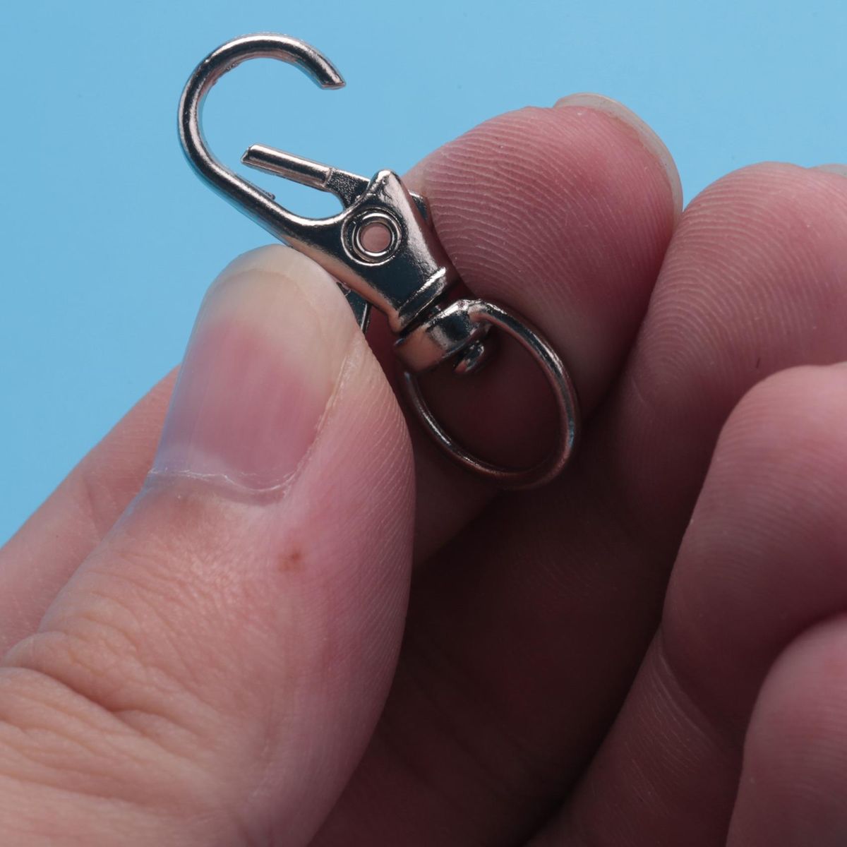 20Pcs Metal Lobster Trigger Swivel Clasp Hooks Clip Buckle