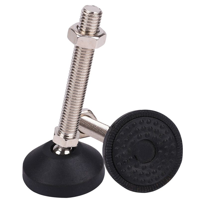 Aluminum Profile Hoof Joint Support Foot Cup Machine Screw Nylon Fixed Foot Cup D60xM10x150mm M10x100mm M12x100mm M12x60mm-D60xM10x50