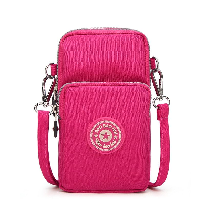 Mobile Bag Fashion Shoulder Bag Oxford Armband Bags For Infinix Hot 8 Cover Bag Phone Sport Running  For Samsung S8 S7