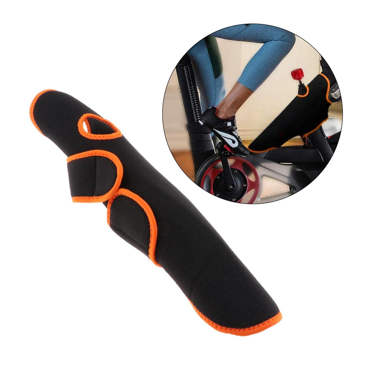 Durable Spin Bike Frame Protection Wrap Stationary Spinning Bicycle
