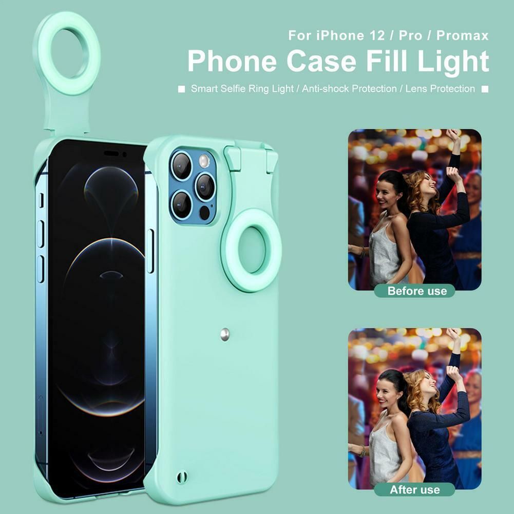 Led Fill-Light Phone Case For IPhone 12 Pro