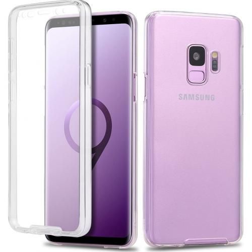 Galaxy S9 Transparent Front And Back 360 Case