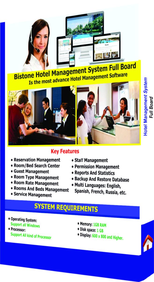BISTONE HOTEL MANAGEMENT SYSTEM FULL BOARD
