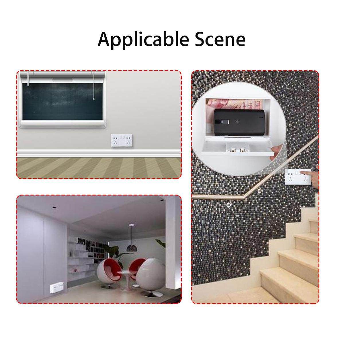 Hidden Wall Safe Security Electrical Socket Outlet Vault Secret Hide Valuables Green Box / USG
