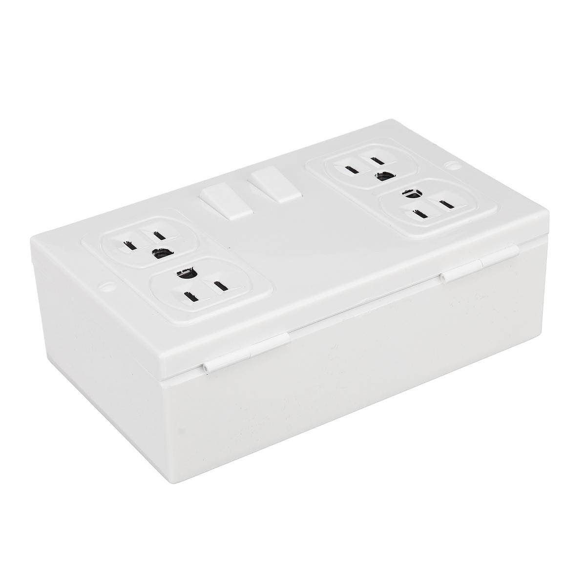 Hidden Wall Safe Security Electrical Socket Outlet Vault Secret Hide Valuables Green Box / USG