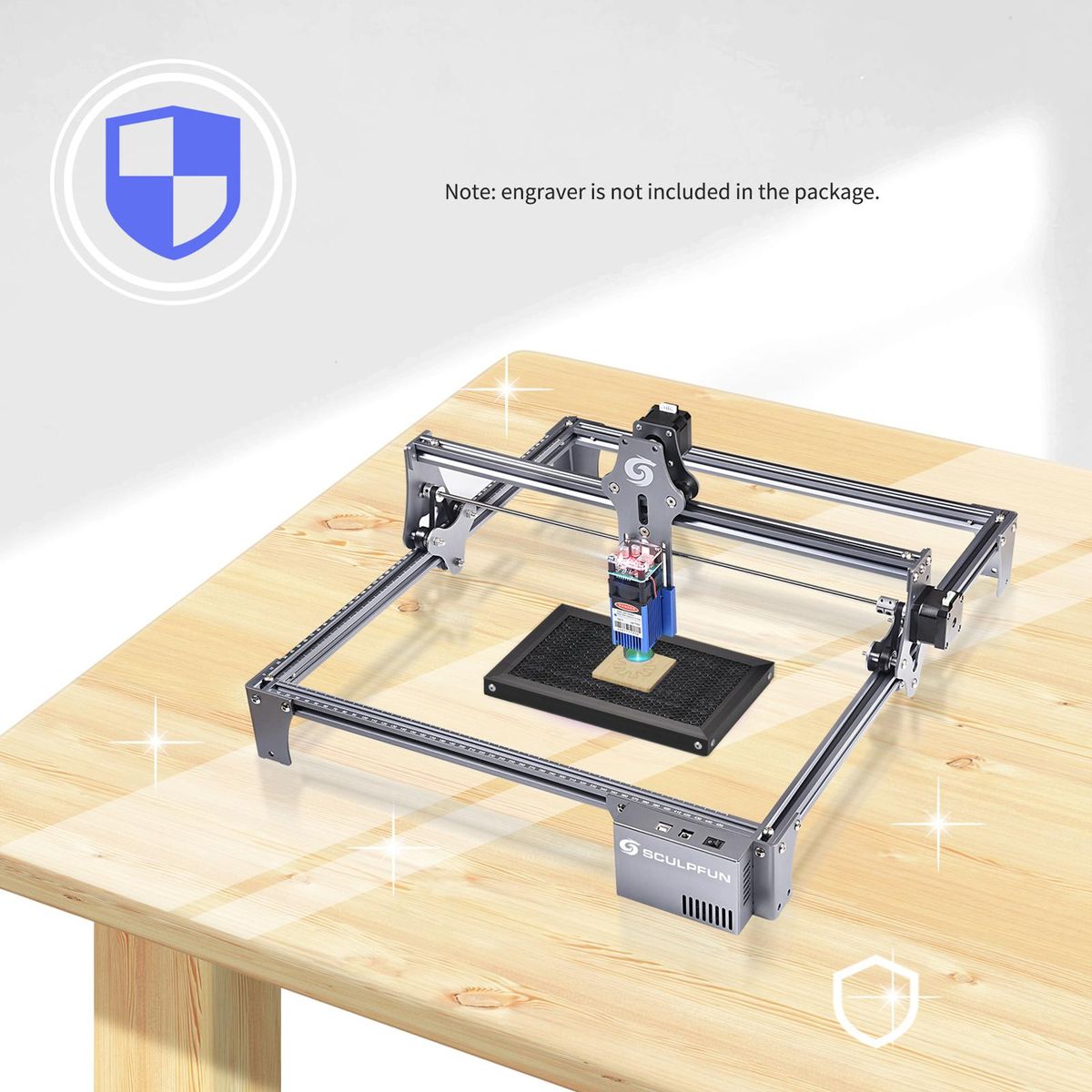 Laser Engraver Honeycomb Working Table Iron Panel Board Platform for Diode Laser Machine Clean Cutting Table-protecting for Carving Wood/Metal / Acrylic 300x200x21mm Compatible with Atomstack A5 /X7/S10 Pro/ A10 PRO/ P7 M40/ 