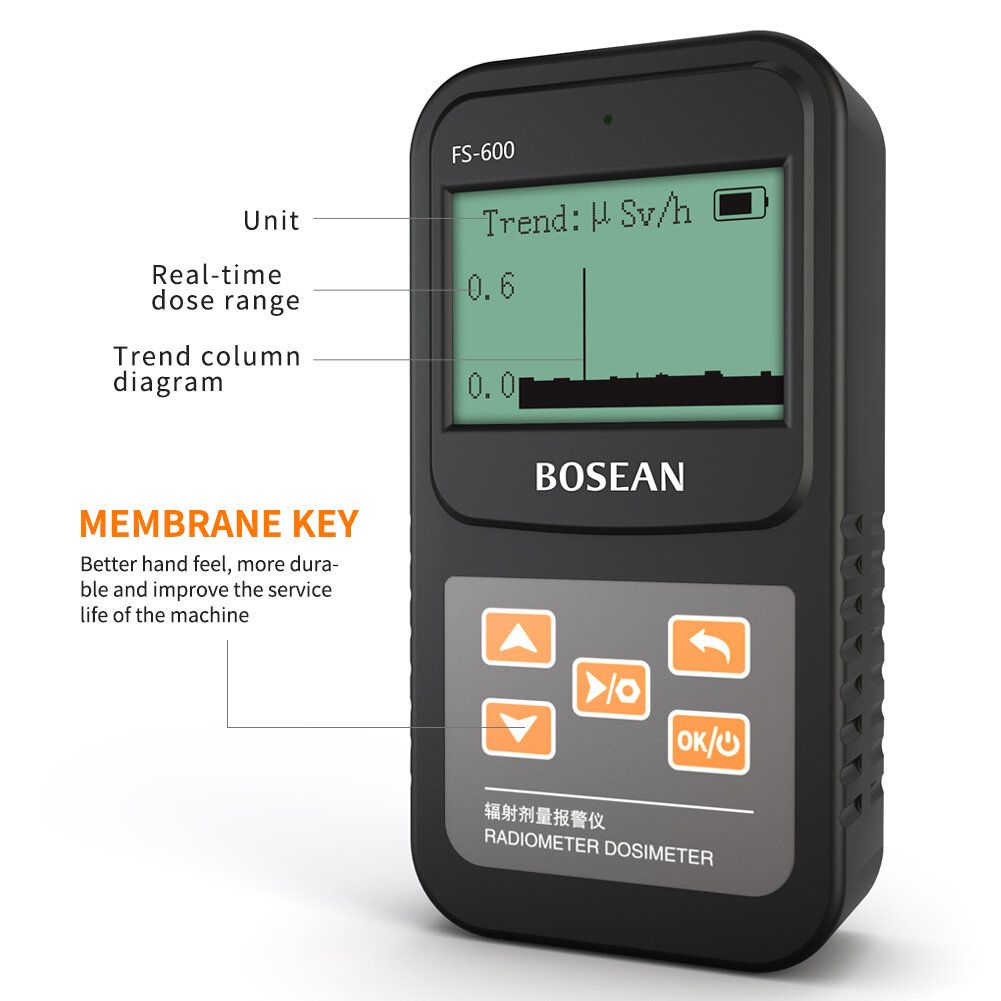 BOSEAN FS-600 Counter Nuclear Radiation Tester X-ray -ray