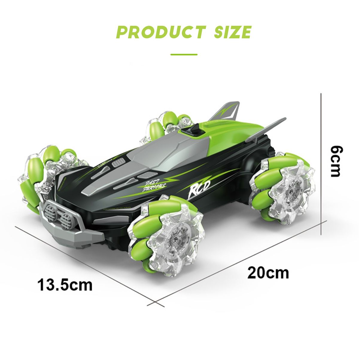 D888  RC Stunt Car Remote Control Car 4WD For Kids Boys 2.4G