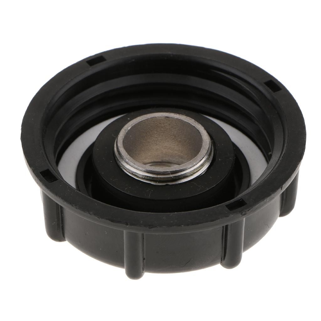 IBC Tank Cap Adapter 60mm Coarse Thread To 1/2" Outlet Garden Hose