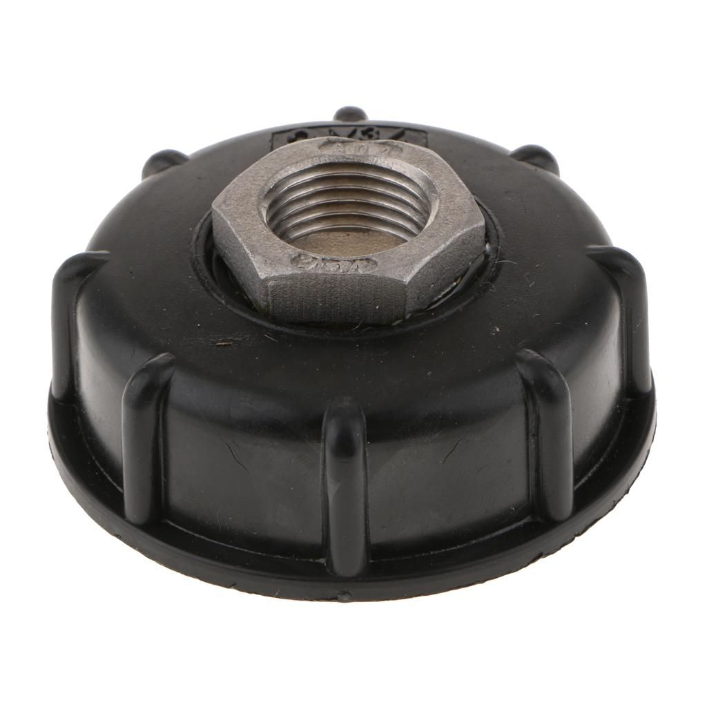IBC Tank Cap Adapter 60mm Coarse Thread To 1/2" Outlet Garden Hose