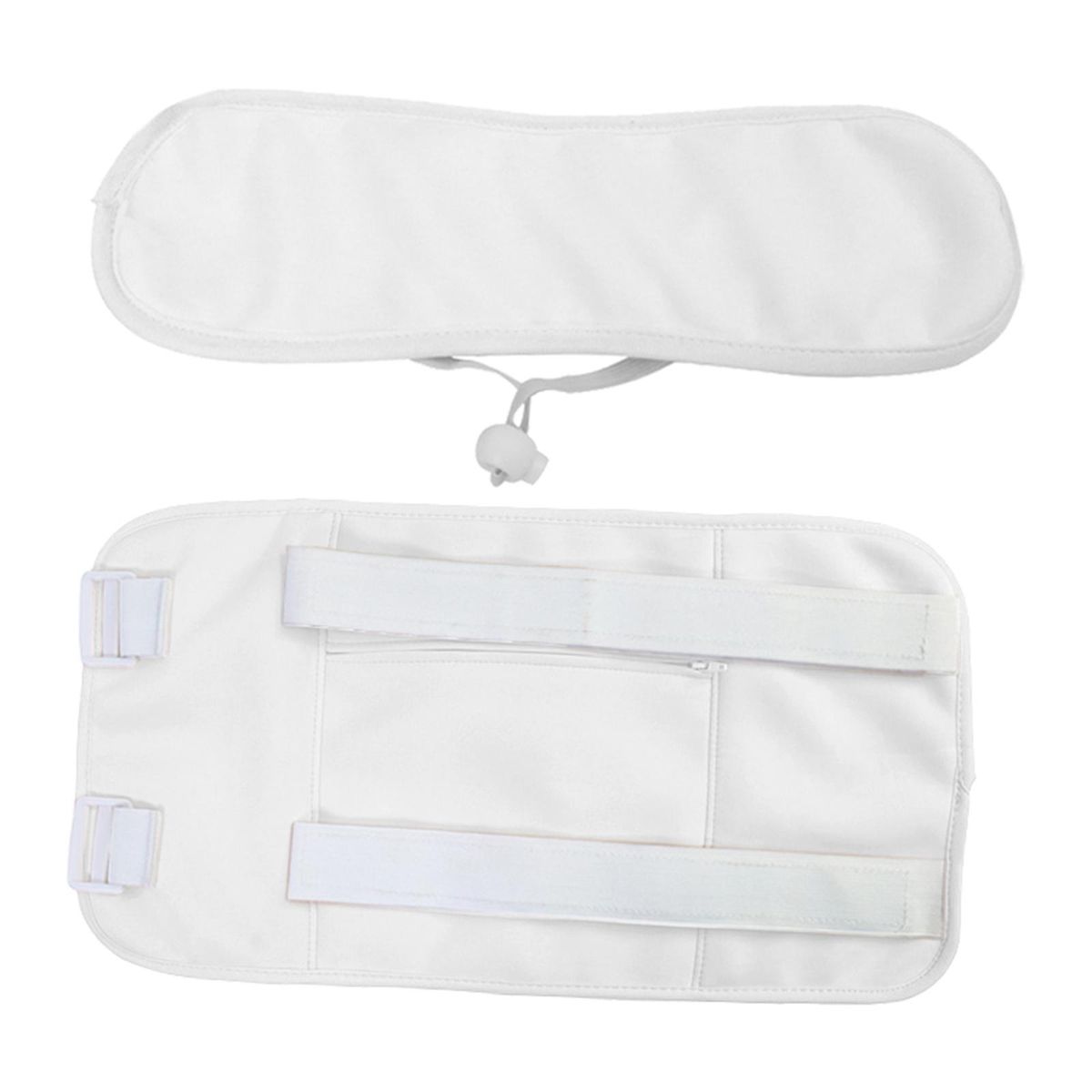Castor  Compress Adjustable Strap Anti Oil White Sticker Strap