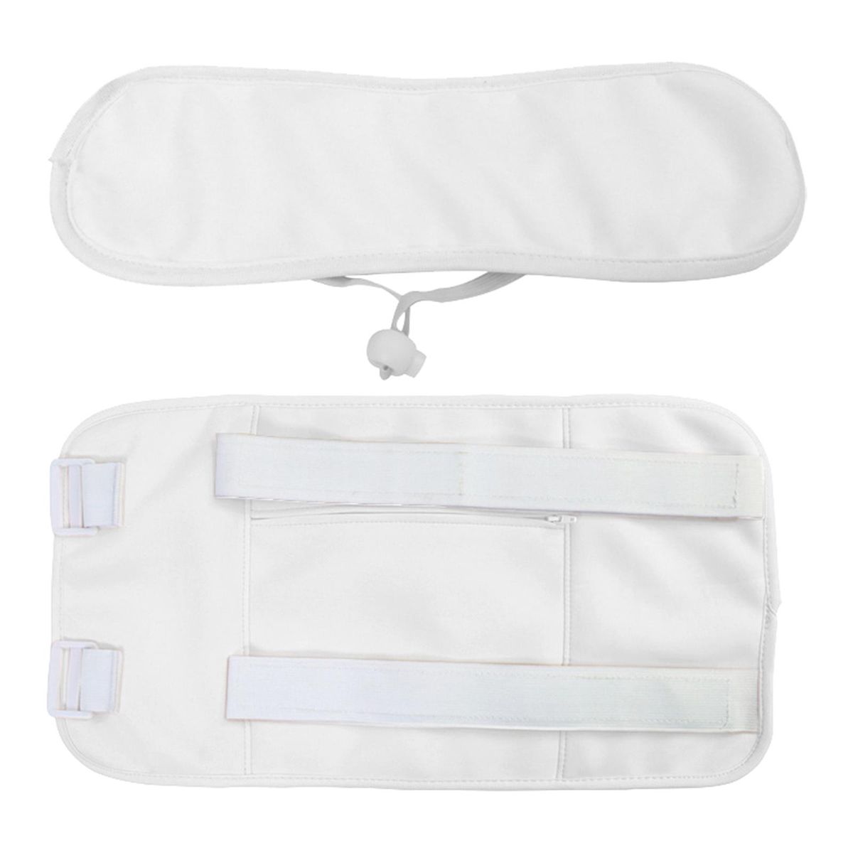Castor  Compress Adjustable Strap Anti Oil White Sticker Strap