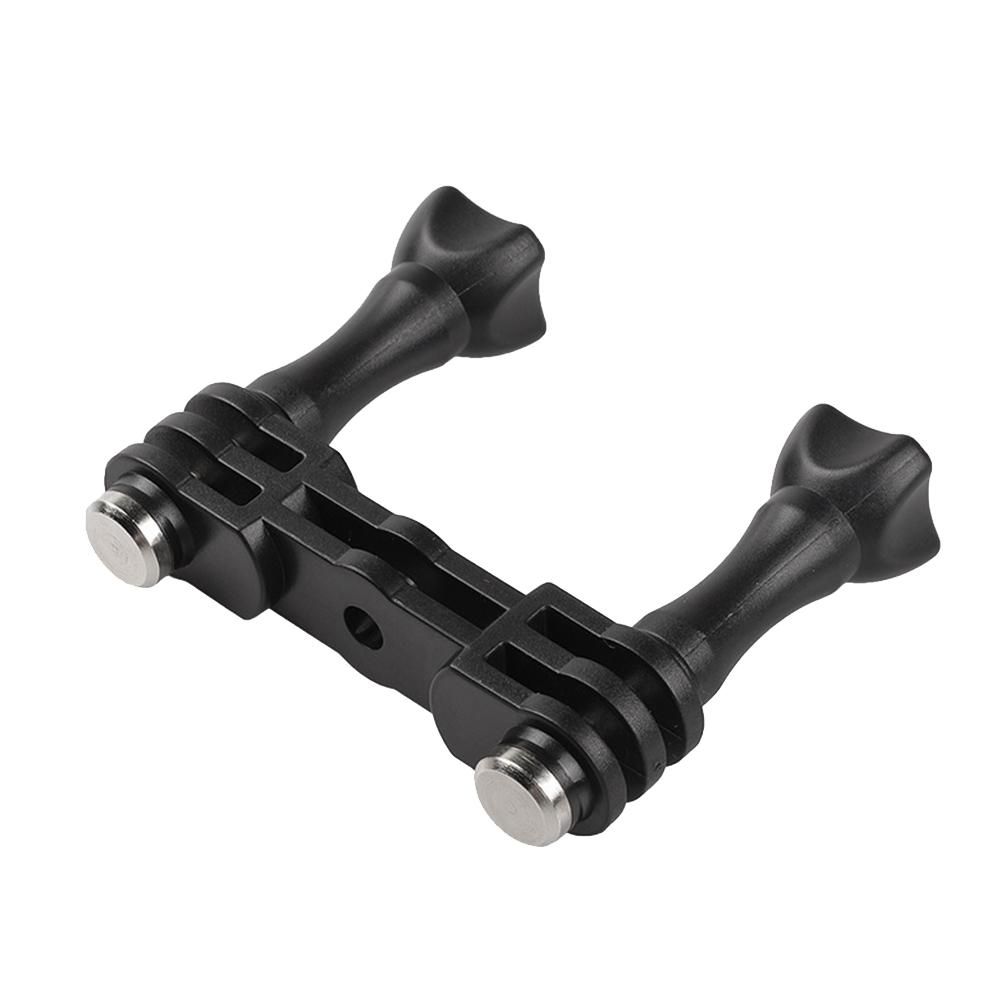 Double Holder Bracket Tripod Mount Adapter for Hero 11 10 9 8 7 6 5 Action Camera Accessory