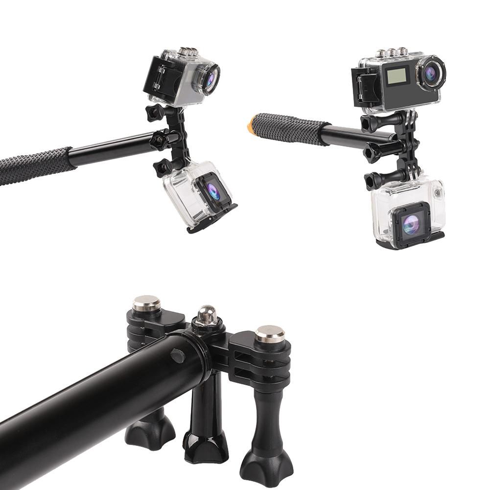 Double Holder Bracket Tripod Mount Adapter for Hero 11 10 9 8 7 6 5 Action Camera Accessory