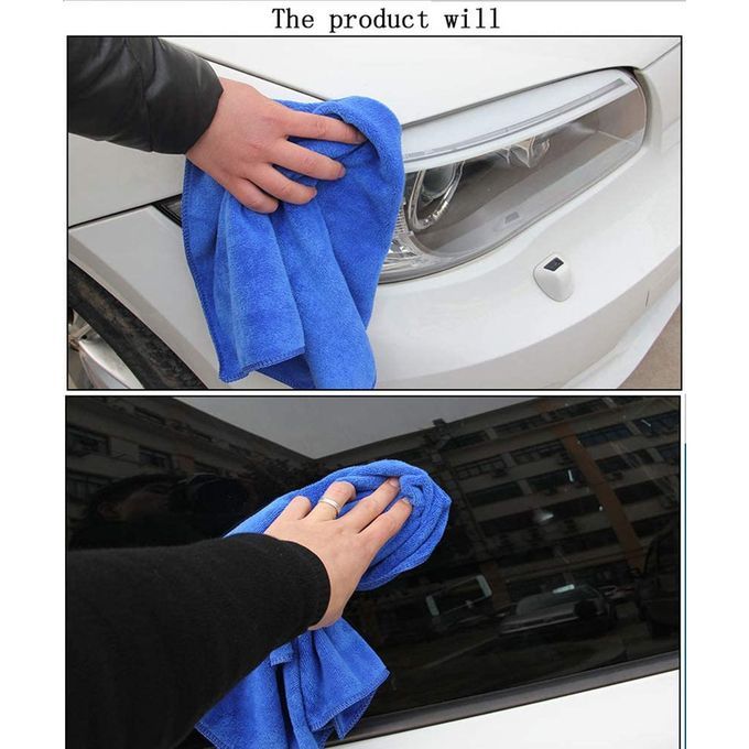 5Pcs Highly Absorbent Multipurpose Microfiber Cleaning Towel