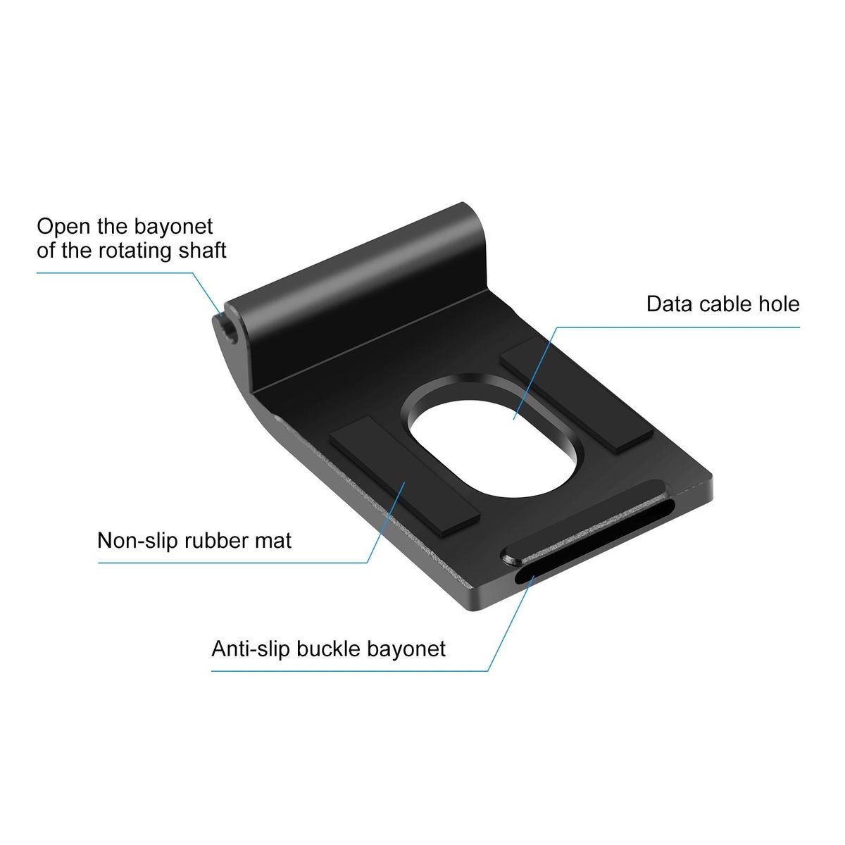 PULUZ Metal Battery Cover Replacement for GoPro Hero 11 Black Mini Removeable Battery Lid Side Door Sports Camera Accessories