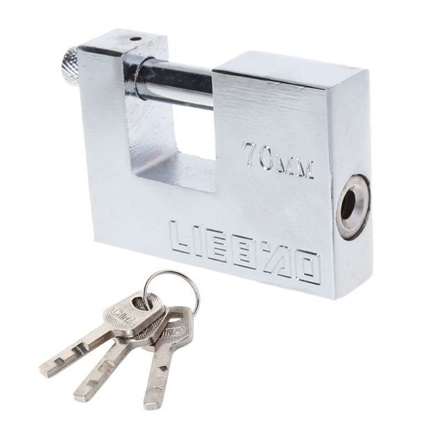 Stainless Steel Burglar Padlock Security Safety Lock Antique
