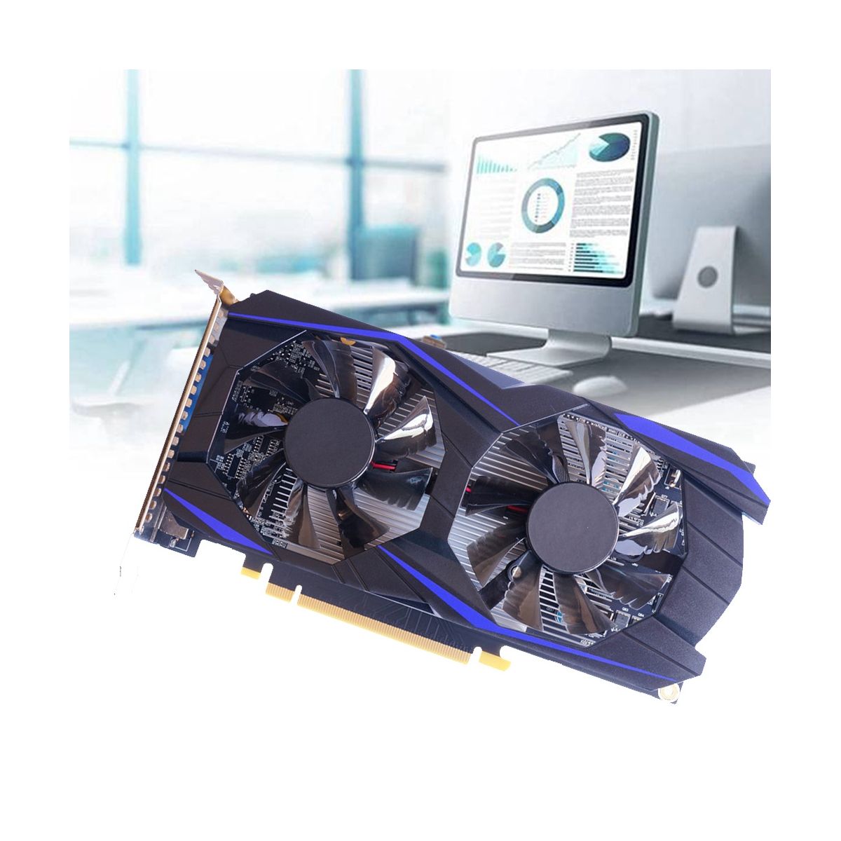Graphics Card GTX550Ti 6GB Video Card GPU GDDR5 192Bit