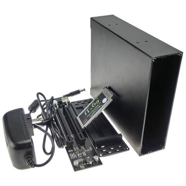 IT-GO Laptop PC Express Card 34&54 To Dual -e X16 Adapter Enclosure Box