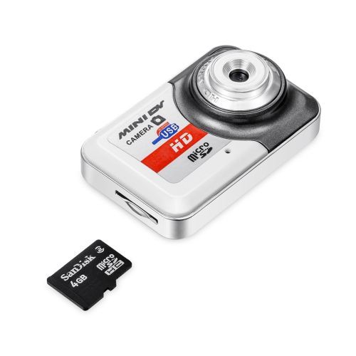 HD 1280*720 Ultra Portable Mini Camera Video Recorder Digital Small Cam Support TF Card Micro Secure Digital Memory Card(orange)