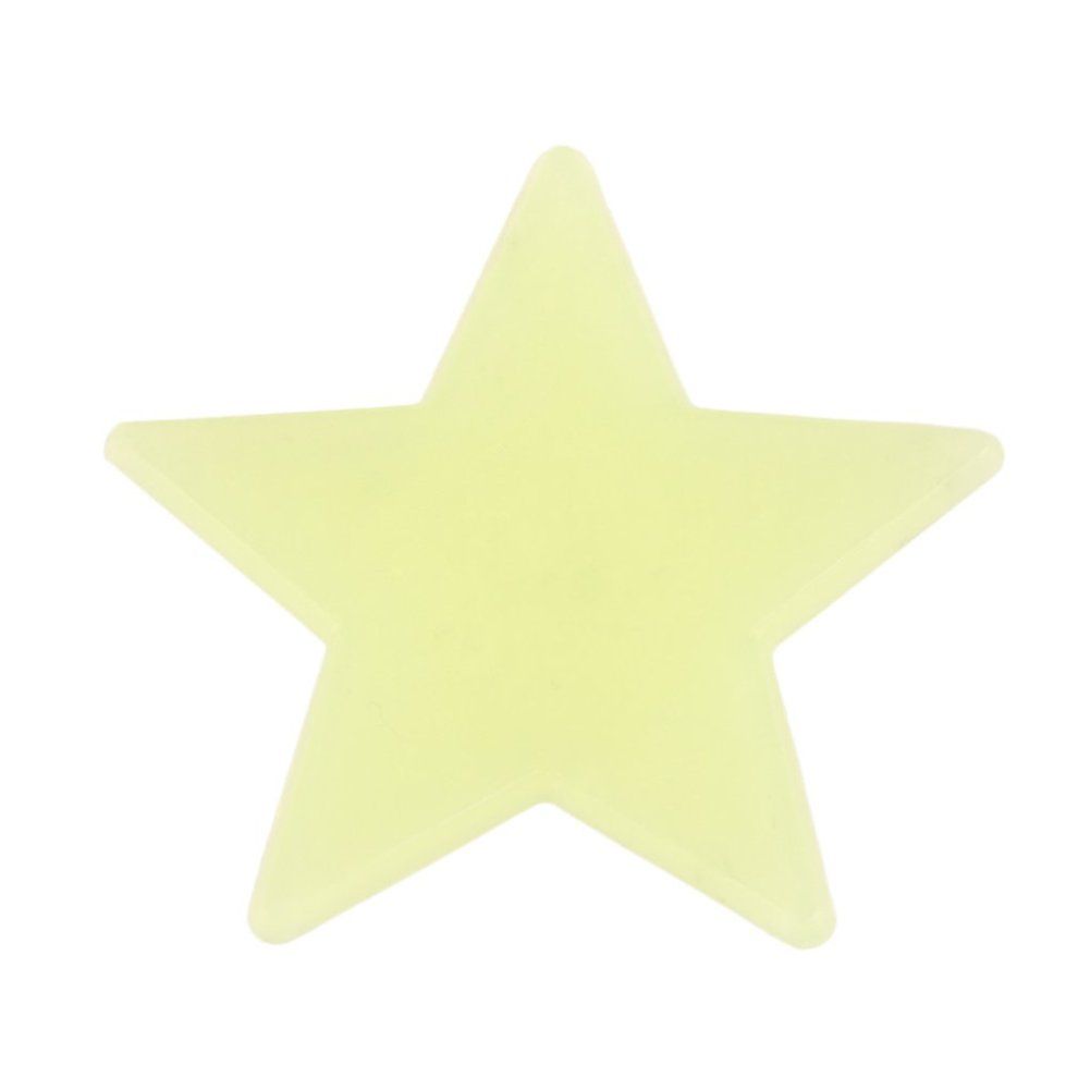 100PCS Home Wall Glow In The Dark Stars Stickers Decal Dreamy Noctilucent Light Green