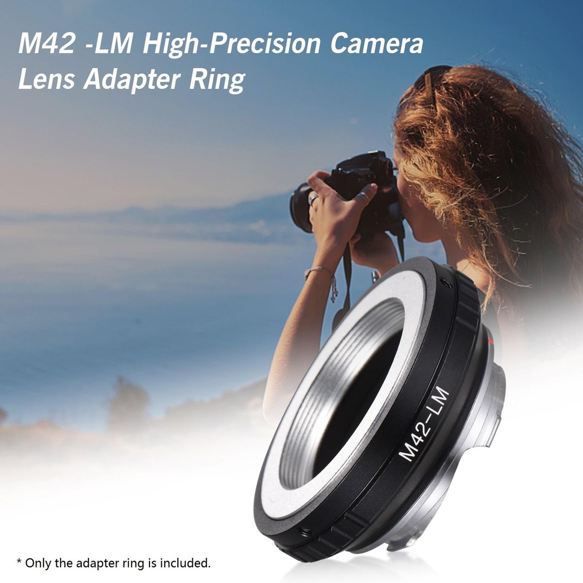 M42 -LM Camera Lens Adapter Ring Replacement for M42 Screw Mount Lens to Leica Camera M240 M240P M262 M3 M2 M1 M4 M5 M6 MP M7 M8 M9 M9-P M Monochrom M-E M M-P M10 M-A