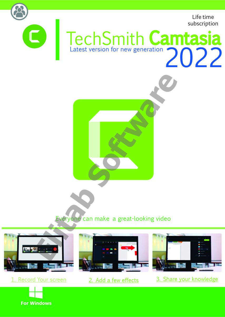 TechSmith Camtasia 2022 For PC & Mac