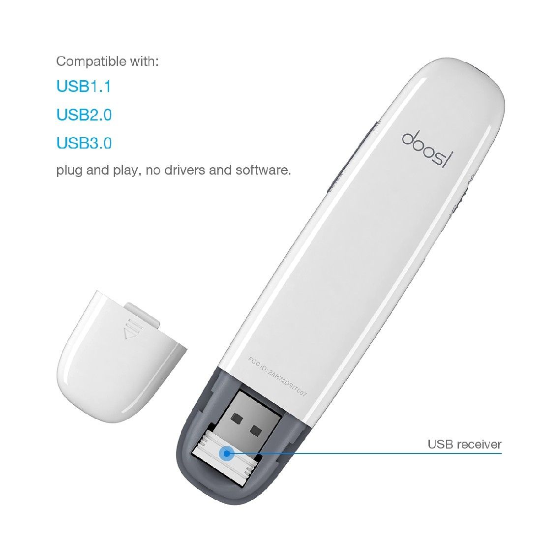 Doosl DSIT007 PPT Presentation Wireless Remote Control Pen