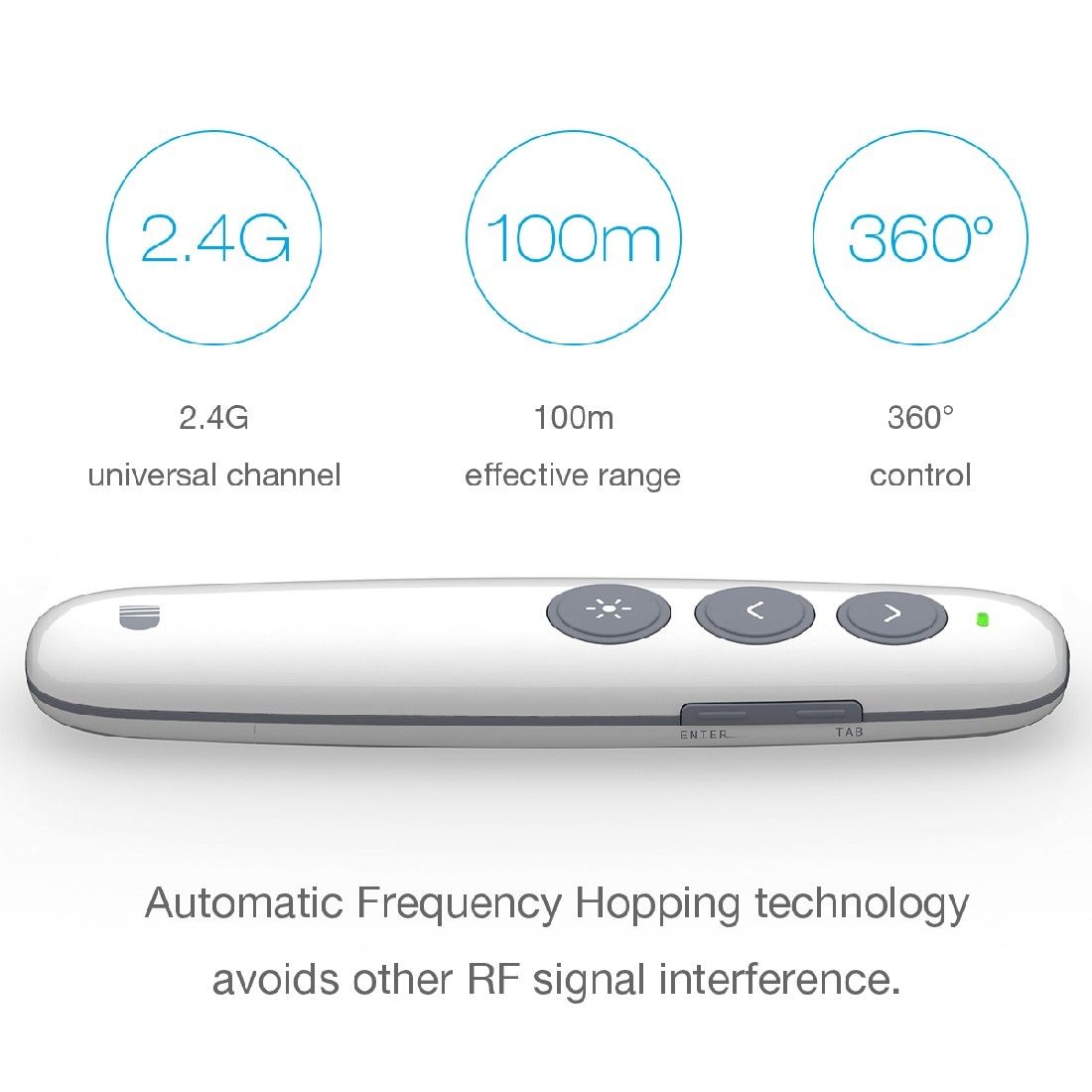 Doosl DSIT007 PPT Presentation Wireless Remote Control Pen