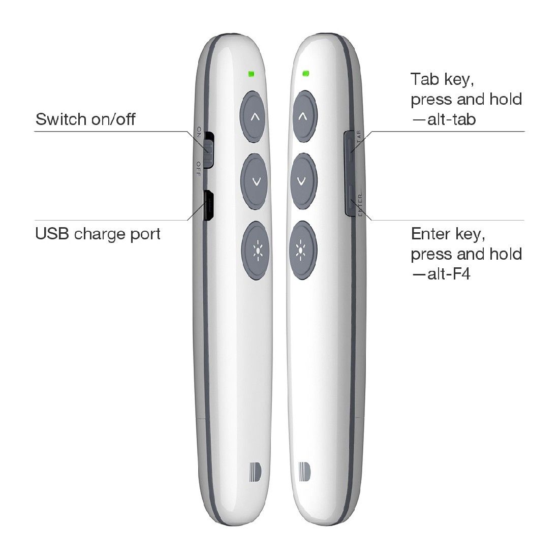 Doosl DSIT007 PPT Presentation Wireless Remote Control Pen