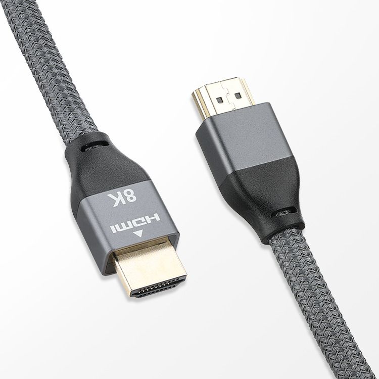 Certified 8K 60HZ HDMI Cable 2.1 HDMI Braided Cord-48Gbps
