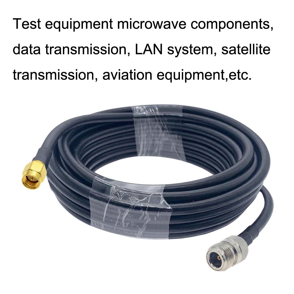 SMA Male To N Female RG58 Coaxial Cable, Cable Length:1m