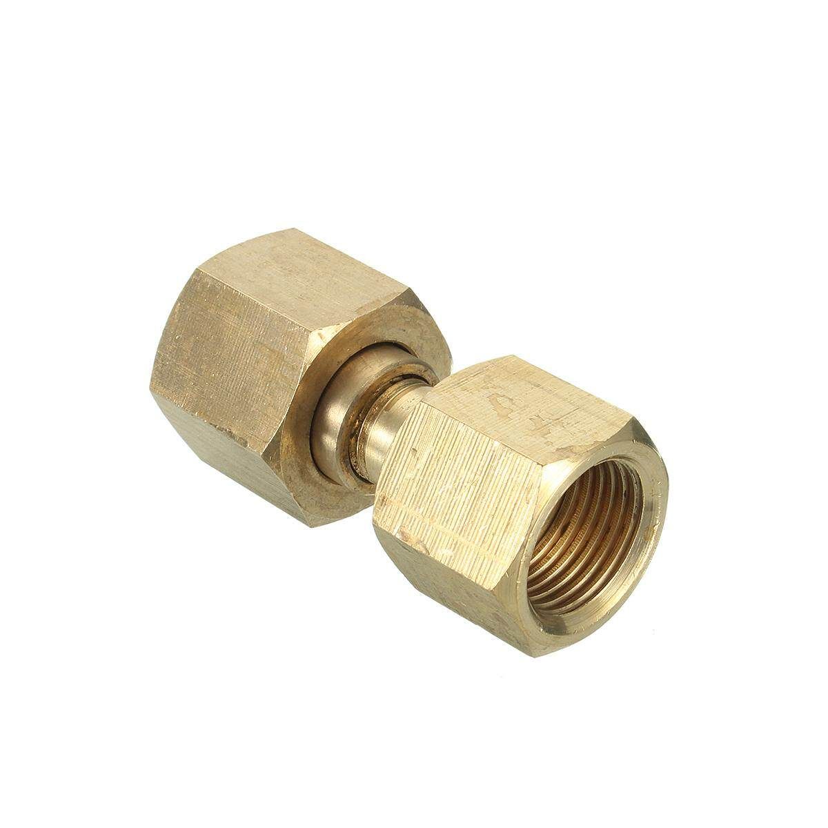 Adaptor CGA-320 To CGA-580 CO2 Cylinder To Argon Nitrogen Regulator Converts