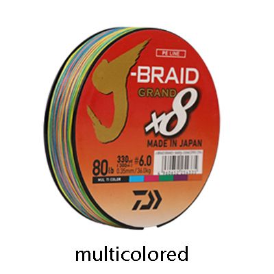Line PE Braided 8 Fishing Japan PE Tackle GRAND Fishing Fishing Line Line J-BRAID PE 300m Line Braided Braided
