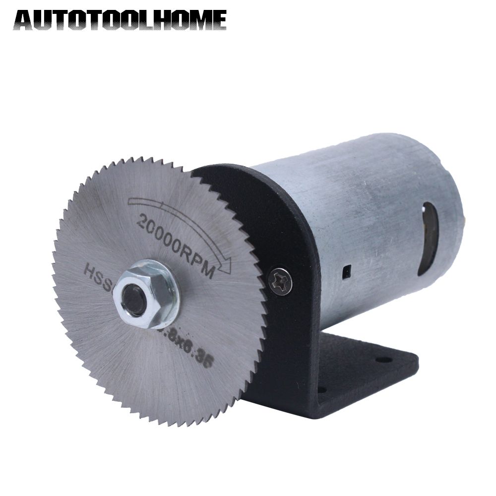 Mini Woodworking DIY Cutter Tools DC 24V Motor Electric Saw