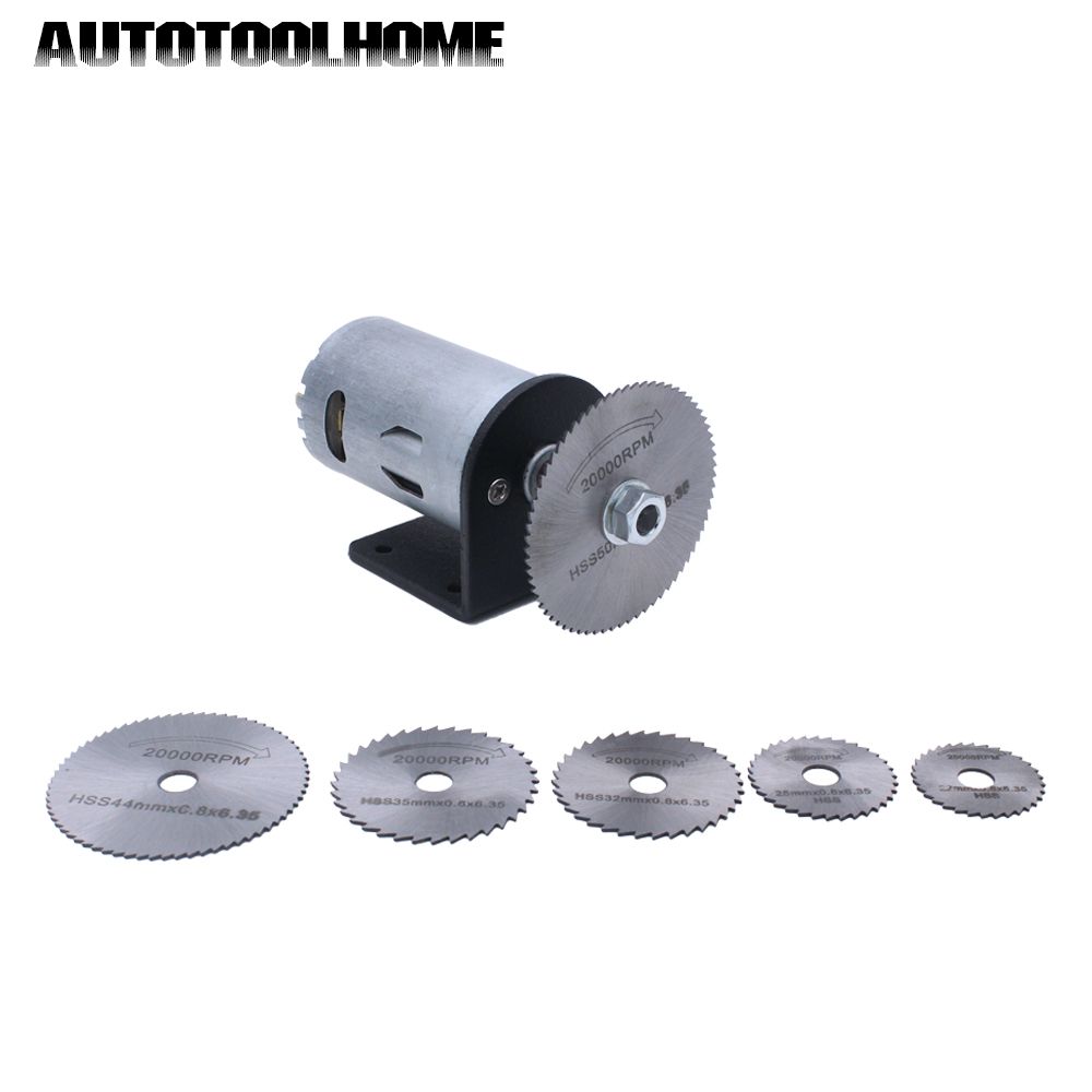 Mini Woodworking DIY Cutter Tools DC 24V Motor Electric Saw