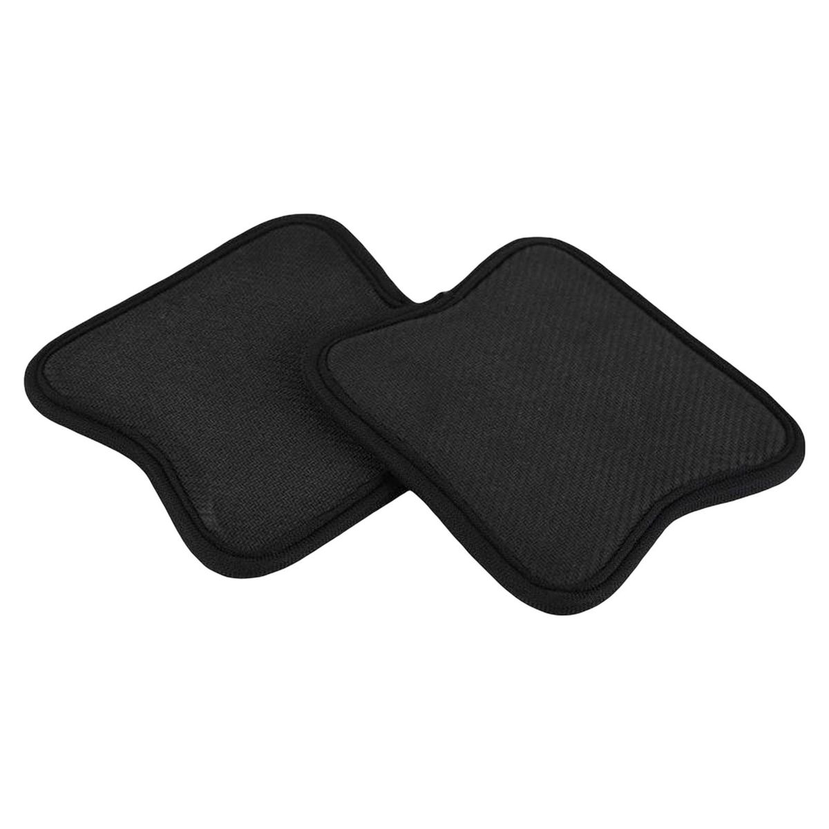 1 Pair Dumbbell Handle Mat Pain Relief Dumbbell Grip Cover Black