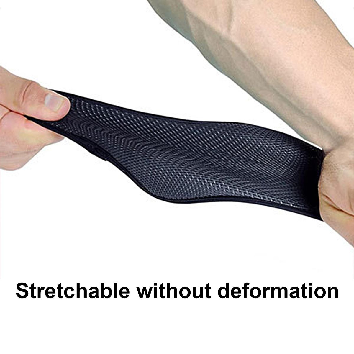 1 Pair Dumbbell Handle Mat Pain Relief Dumbbell Grip Cover Black