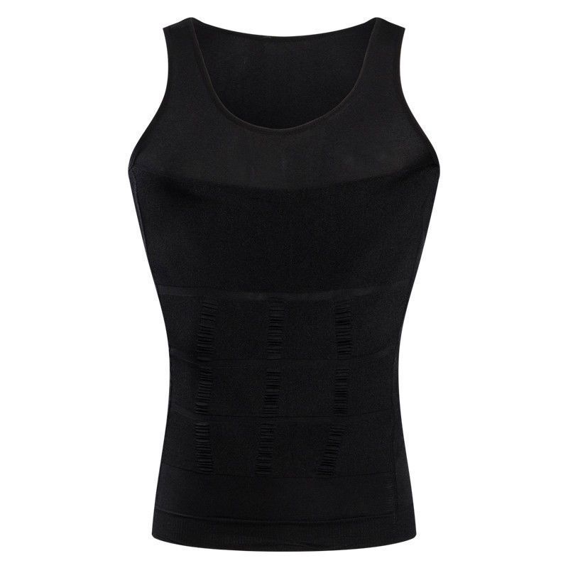 Men Slim Compression Tummy Belly Body Shaper Vest Underwear Trainer Shapewear