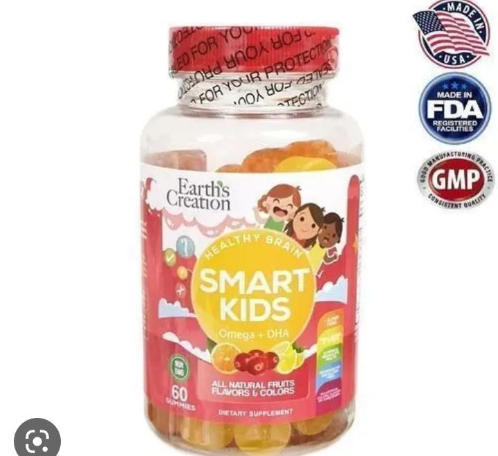 Smart Kids Gummies  With Omega 3 And DHA
